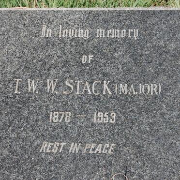 STACK T.W.W. 1878-1953
