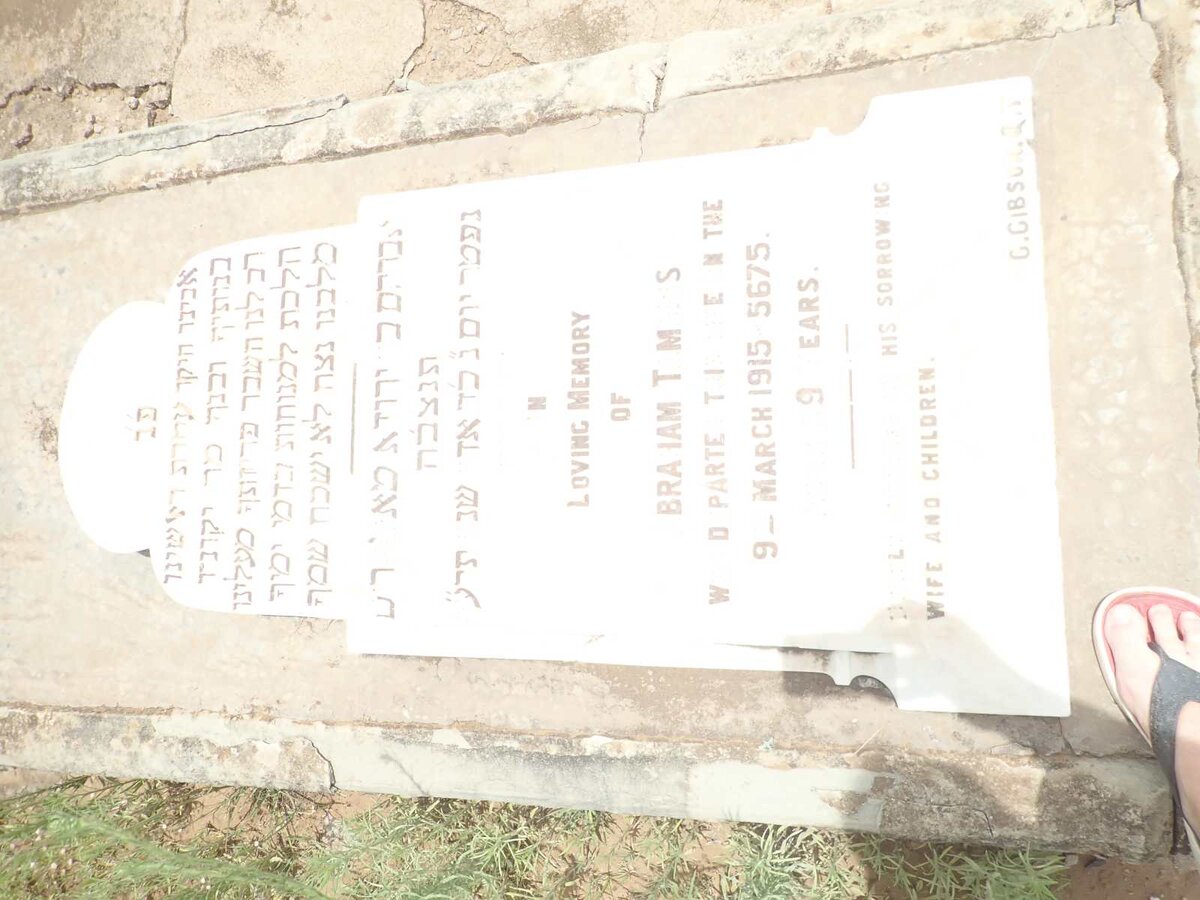 THOMAS Abraham -1915