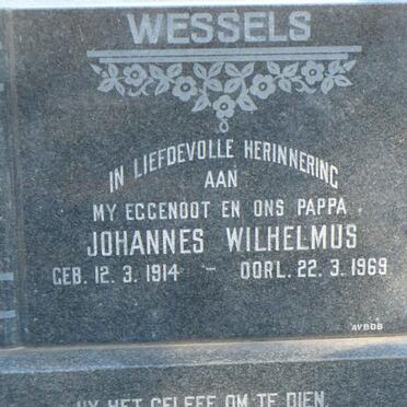 WESSELS Johannes Wilhelmus 1914-1969