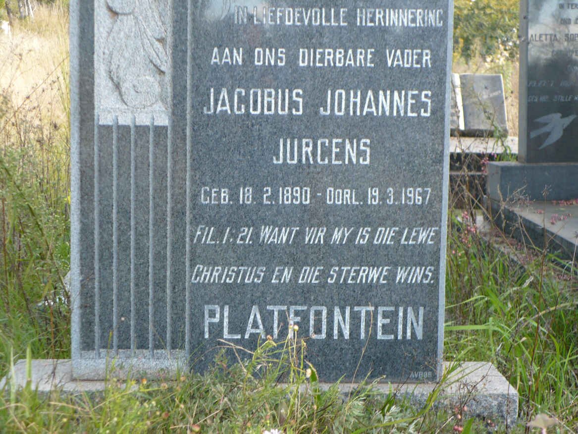 KOTZE Jacobus Johannes Jurgens 1890-1967 &amp; Susanna Elizabeth 1898-1958