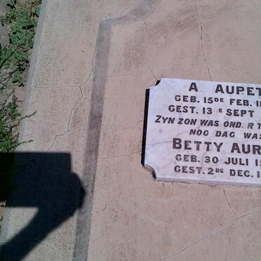 AURET A. 1876-1915 :: AURET Betty 1913-1913