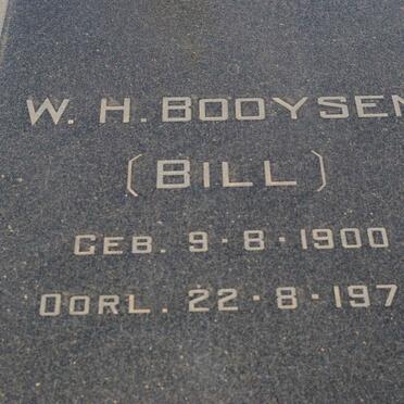 BOOYSEN W.H. 1900-1970