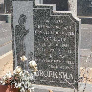 BROEKSMA Angelique 1956-1976