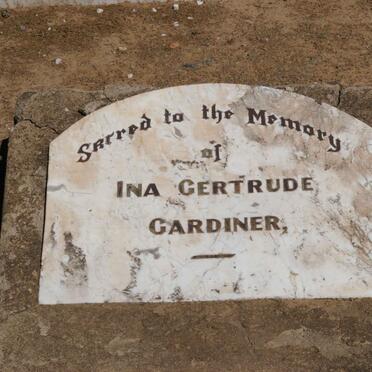 GARDINER Ina Gertrude