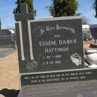 HATTINGH Eugene Darius 1962-1983