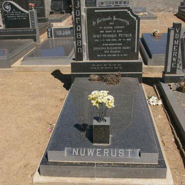 JORDAAN Gert Hendrik Petrus 1916-1982 &amp; Johanna Elizabeth STRYDOM 1919-2011