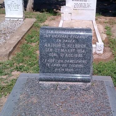 KELBRICK Arthur D. 1864-1940