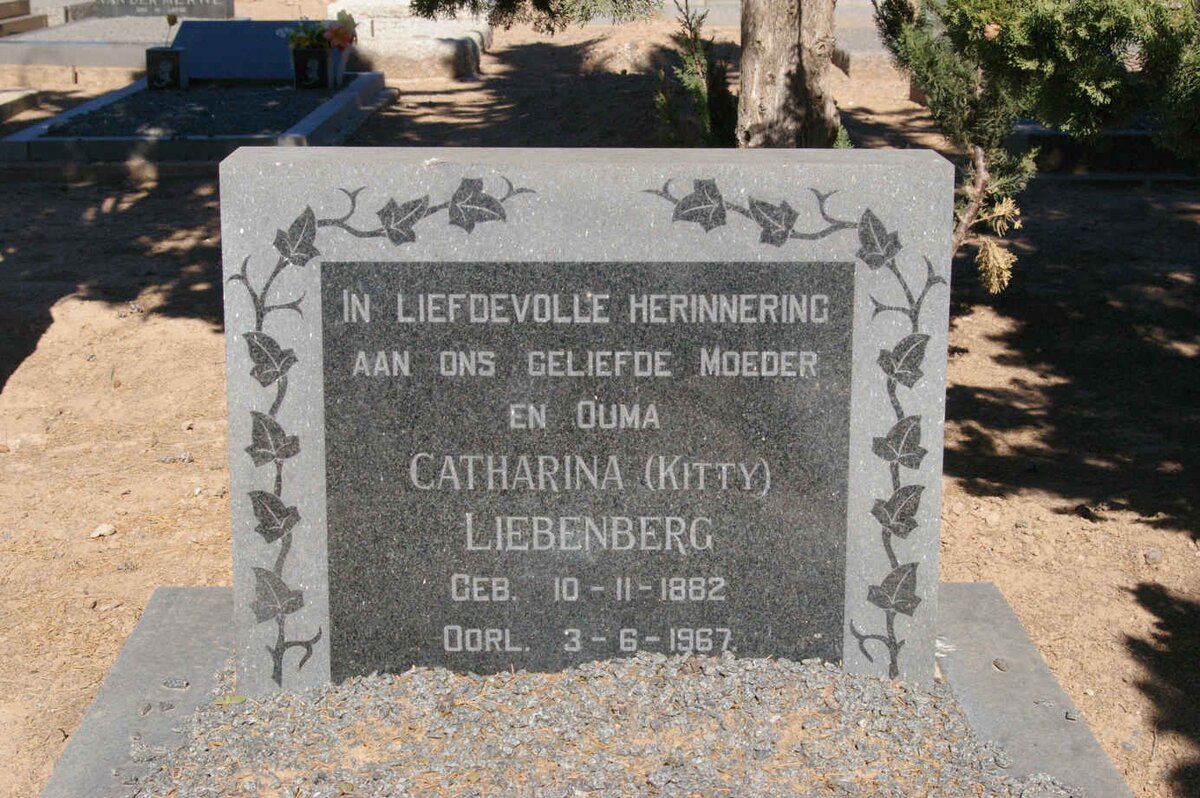 LIEBENBERG Catharina 1882-1967