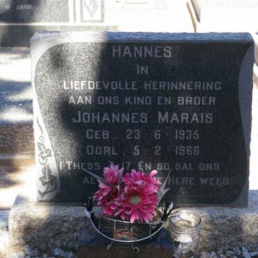MARAIS Johannes 1935-1966