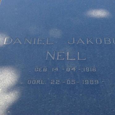 NELL Daniel Jakobus 1916-1989