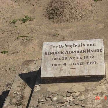 NAUDE Hendrik Adriaan 1832-1914