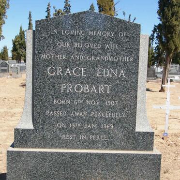 PROBART Grace Edna 1907-1969