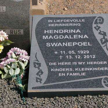 SWANEPOEL Hendrina Magdalena 1929-2012