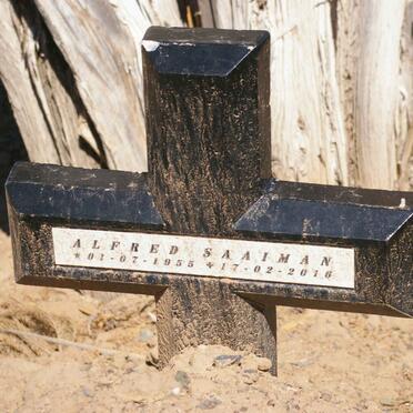 SAAIMAN Alfred 1955-2016