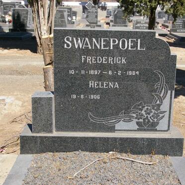 SWANEPOEL Frederick 1897-1984 &amp; Helena 1906-