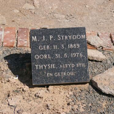 STRYDOM M.J.P. 1889-1976