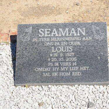 SEAMAN Louis 1927-2005