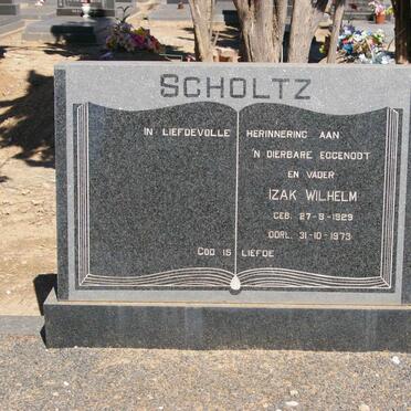 SCHOLTZ Izak Wilhelm 1929-1973