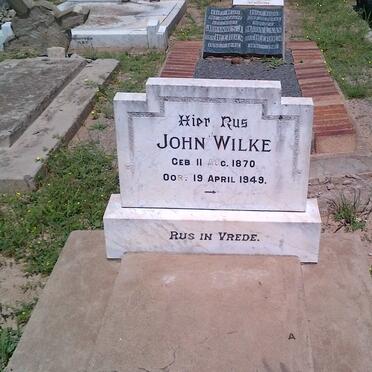 WILKE John 1870-1949