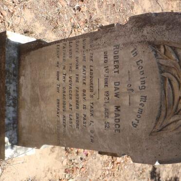 MADGE Robert Daw -1921