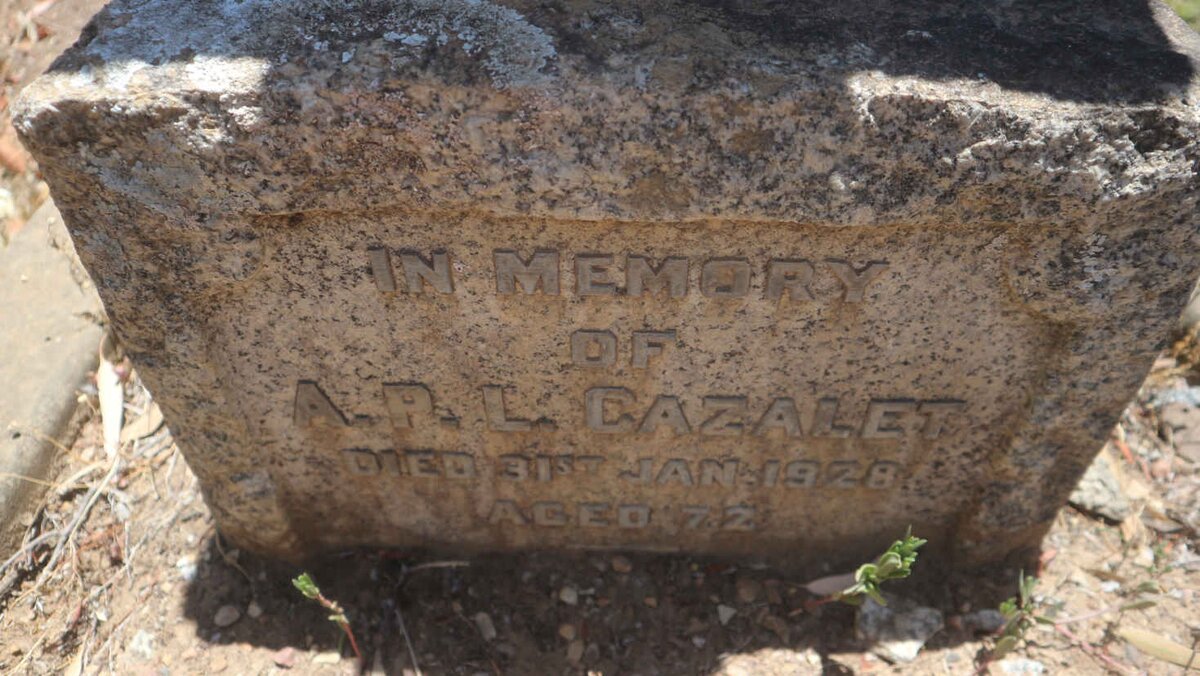 CAZALET A.P.L. -1928