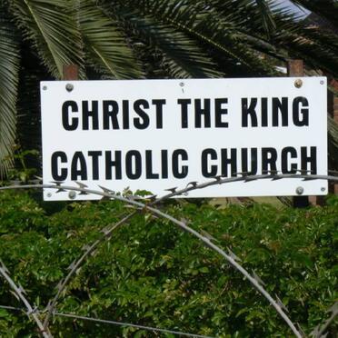 2. Christ The King Catholic Church - signage