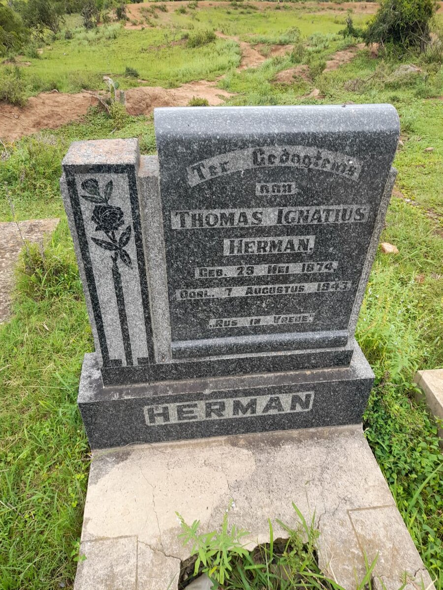 HERMAN Thomas Ignatius 1874-1943