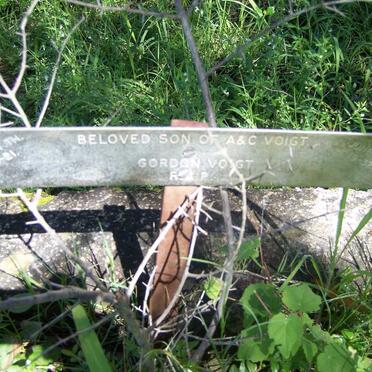 VOIGT Gordon 1921-1932