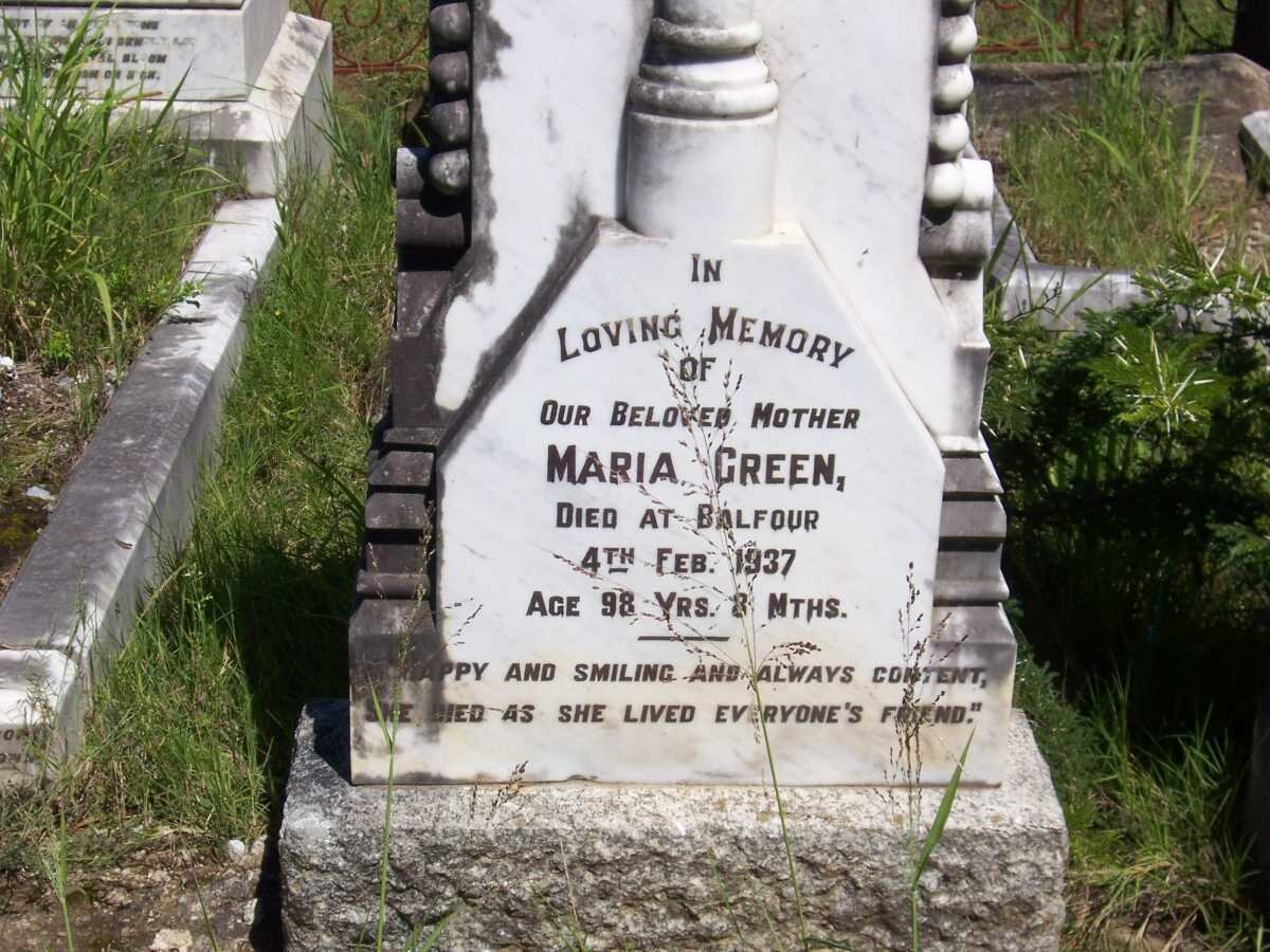 GREEN Maria -1937
