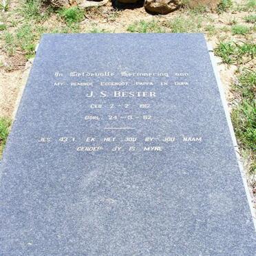 BESTER J.S. 1912-1982