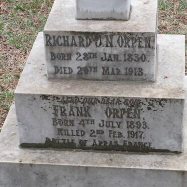 ORPEN Richard J.N. 1830-1913 :: ORPEN Frank 1893-1917