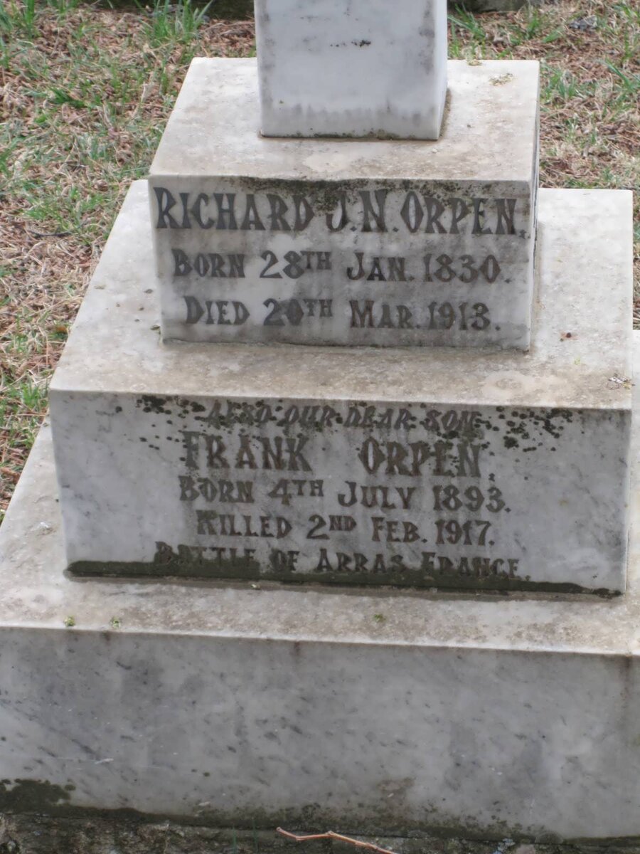 ORPEN Richard J.N. 1830-1913 :: ORPEN Frank 1893-1917