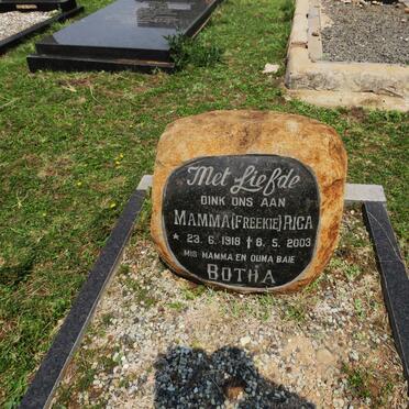 BOTHA Rica 1918-2003