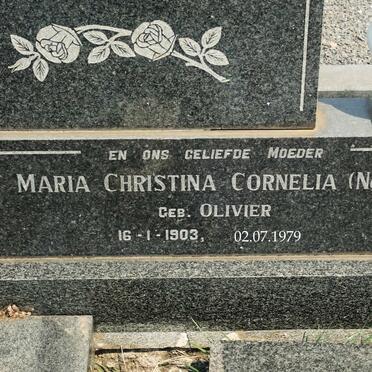 BOTHA Abraham Johannes 1895-1966 &amp; Maria Christina Cornelia OLIVIER 1903-1979