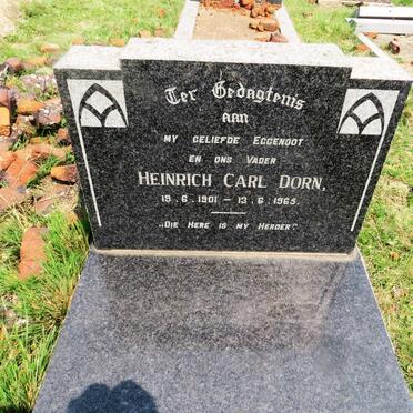 DORN Heinrich Carl 1901-1965