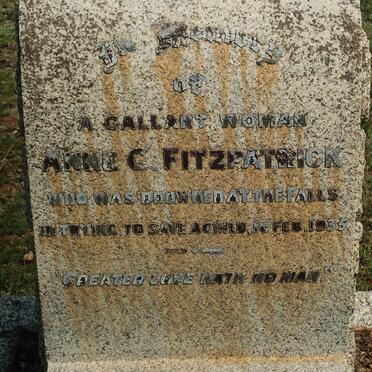 FITZPATRICK Anne C. -1935