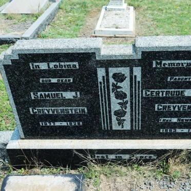 GREYVENSTEIN Samuel J. 1877-1928 &amp; Gertrude Frances NEWNHAM 1883-1948