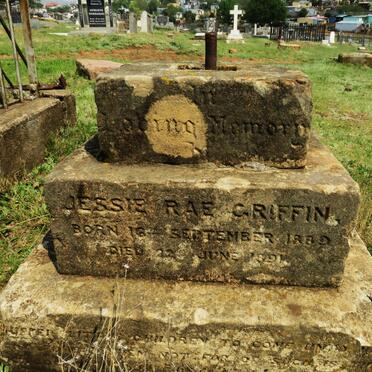 GRIFFIN Jessie Rae 1889-1891