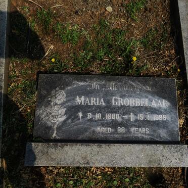 GROBBELAAR Maria 1900-1989