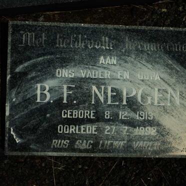 NEPGEN B.F. 1913-1992