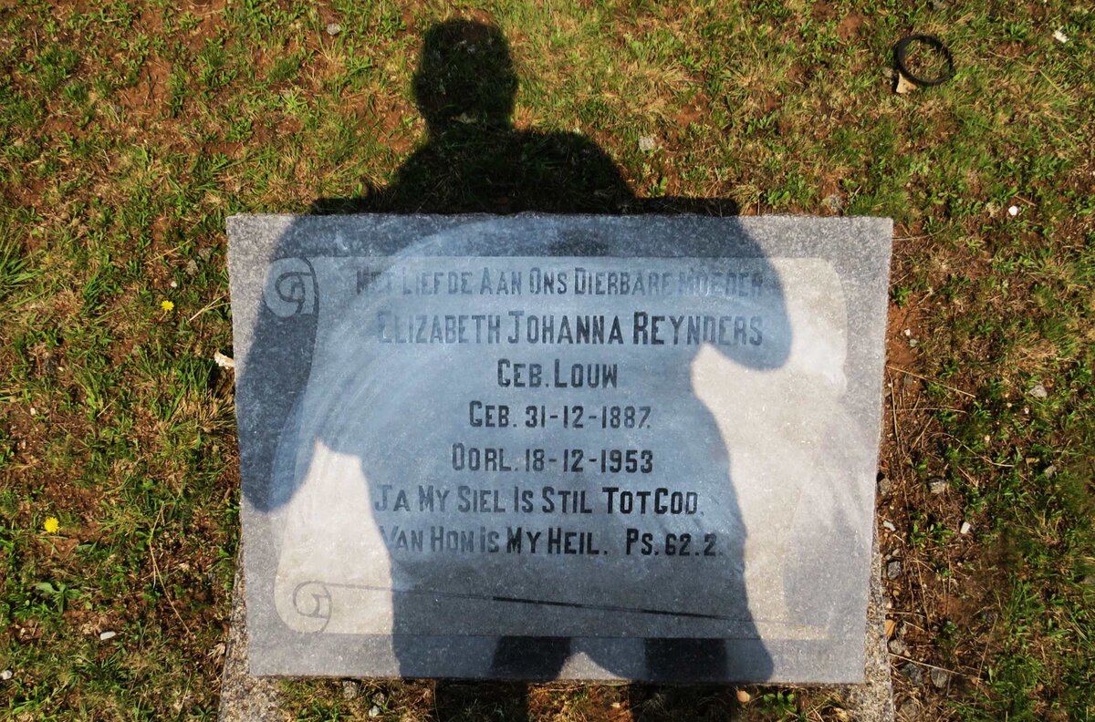 REYNDERS Elizabeth Johanna nee LOUW 1887-1953