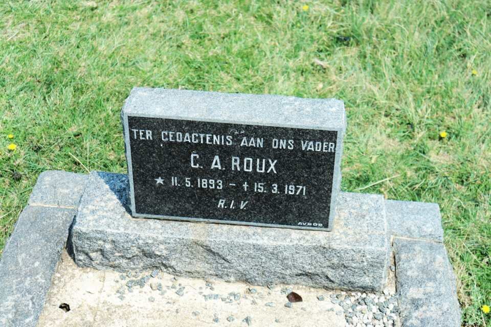 ROUX C.A. 1893-1971