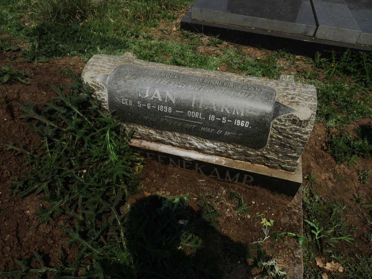 STEENEKAMP Jan Harm 1898-1960