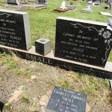 SMALL Charles Robert 1910-1976 &amp; Avice 1909-1974 :: SMALL Charles Thomas 1933-1993