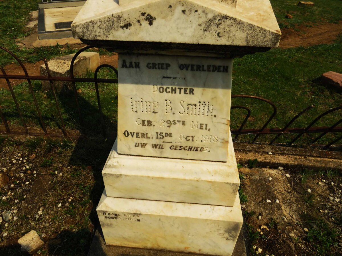 SMITH Irene B. 1918-1918