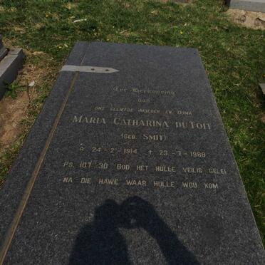 TOIT Maria Catharina, du nee SMIT 1914-1989