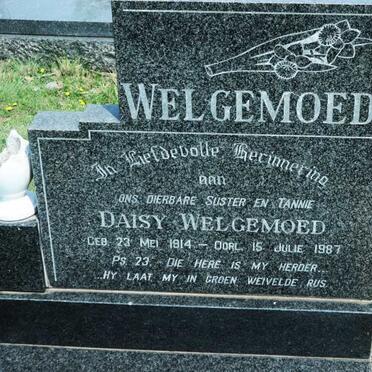 WELGEMOED Daisy 1914-1987