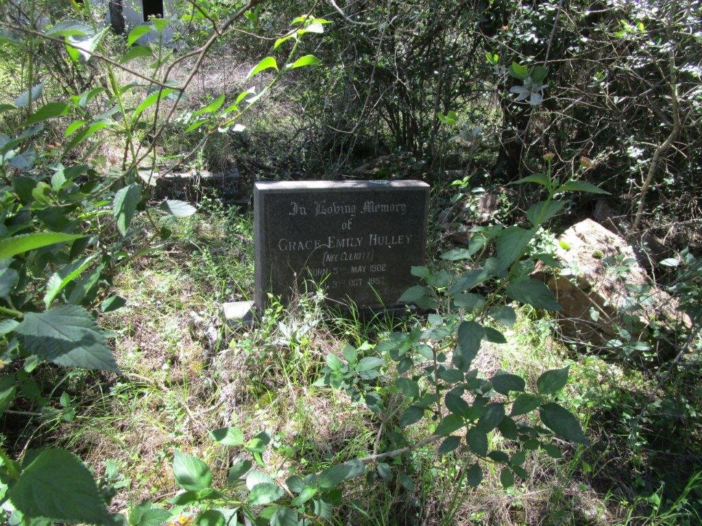 HULLEY Grace Emily nee ELLIOTT 1902-198?