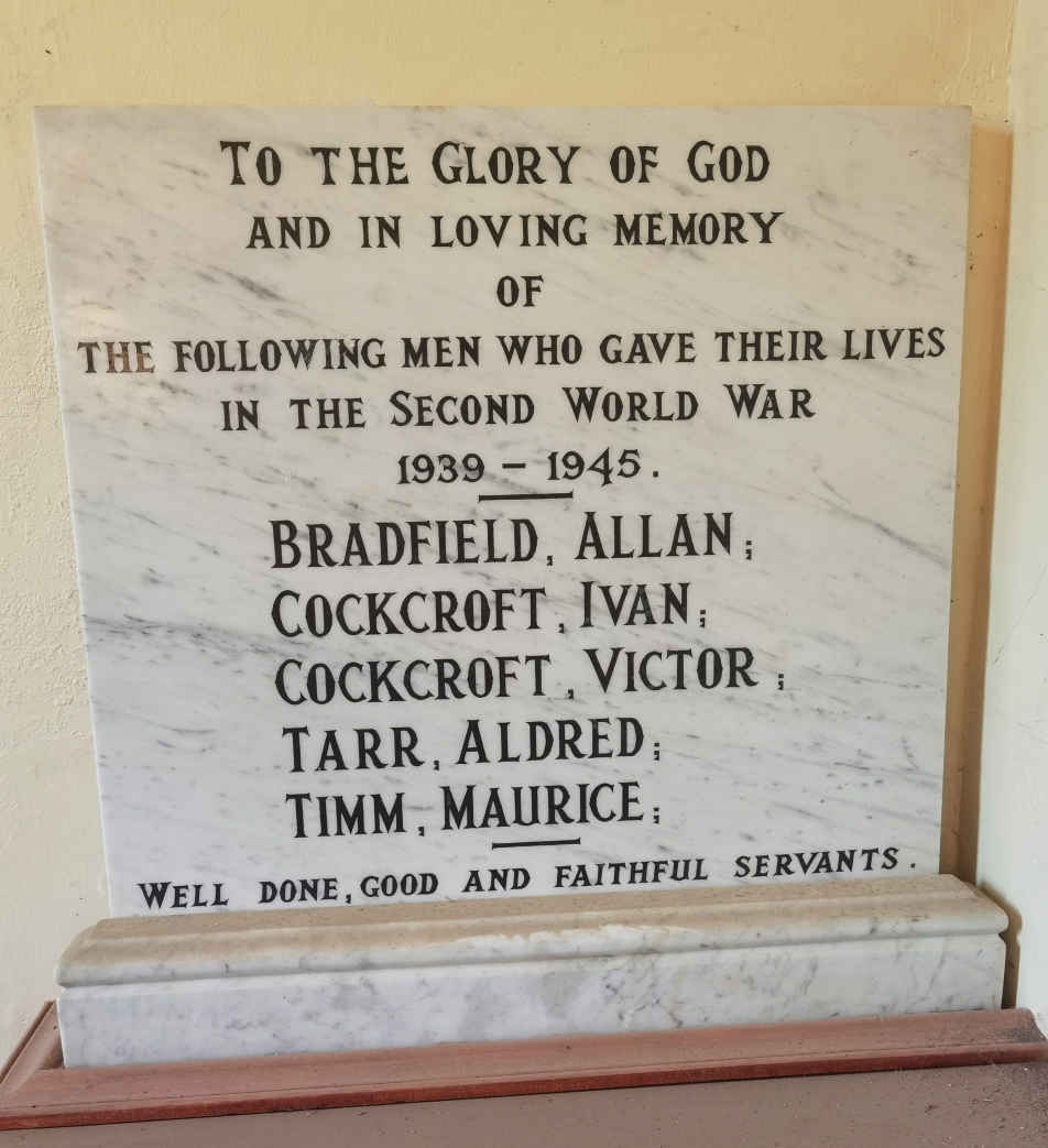 1. Memorial World War II 1939-1945