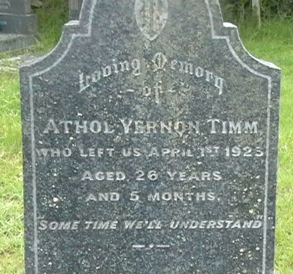 TIMM Athol Vernon -1923